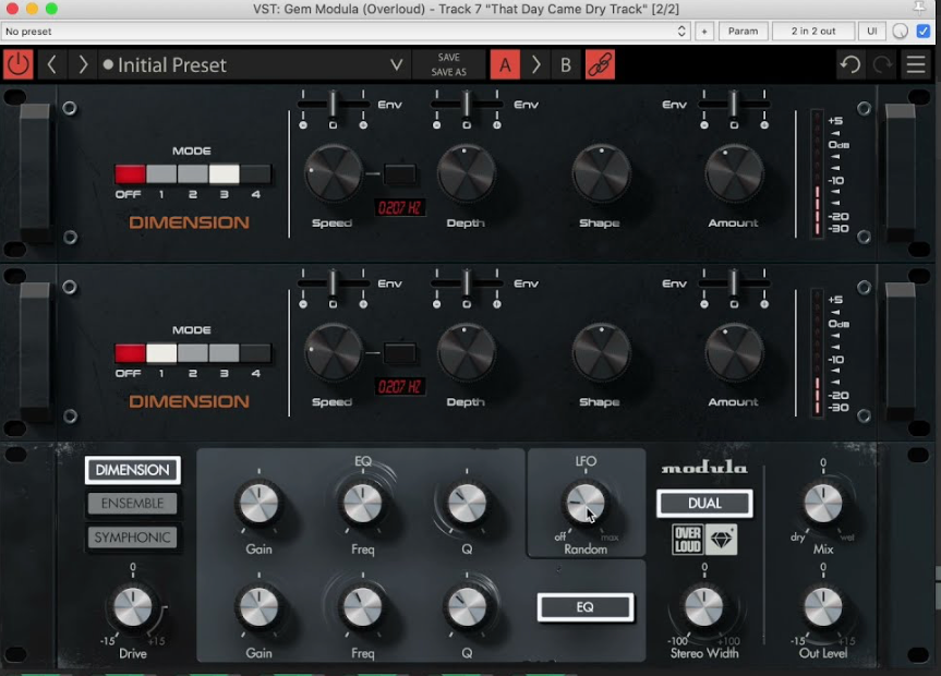 Overloud gem Modula